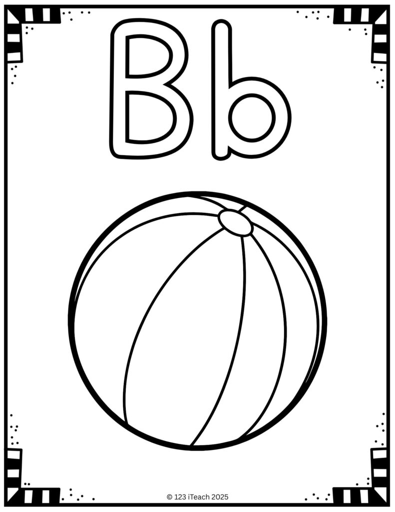 Letter B