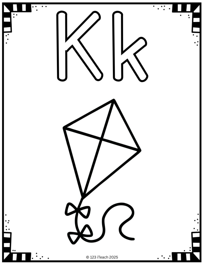 Letter K