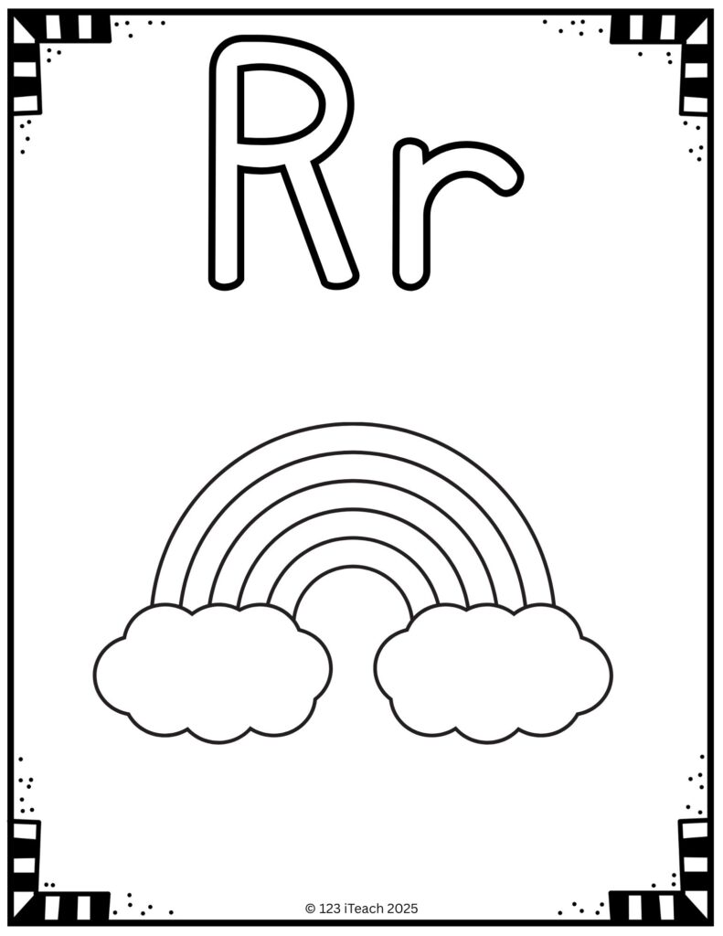 Letter R