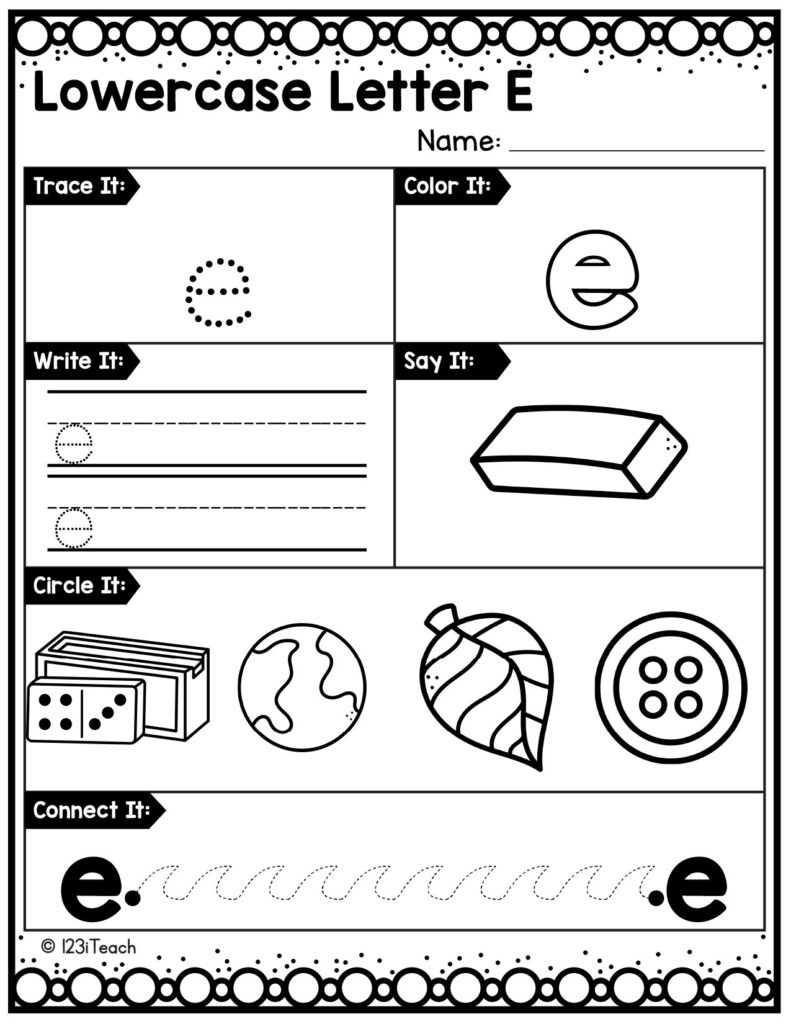 alphabet-lowercase-worksheet_Letter E