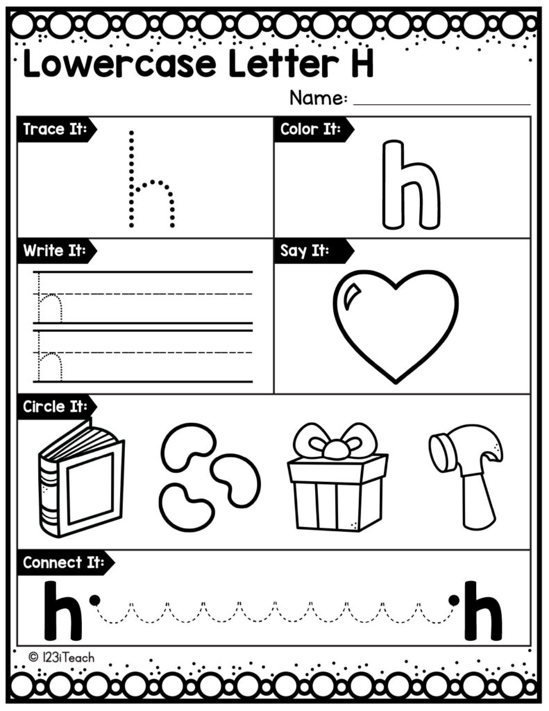 alphabet-lowercase-worksheet_Letter H