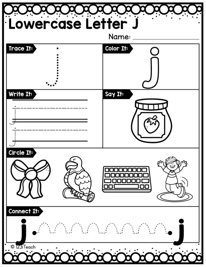 alphabet-lowercase-worksheet_Letter J