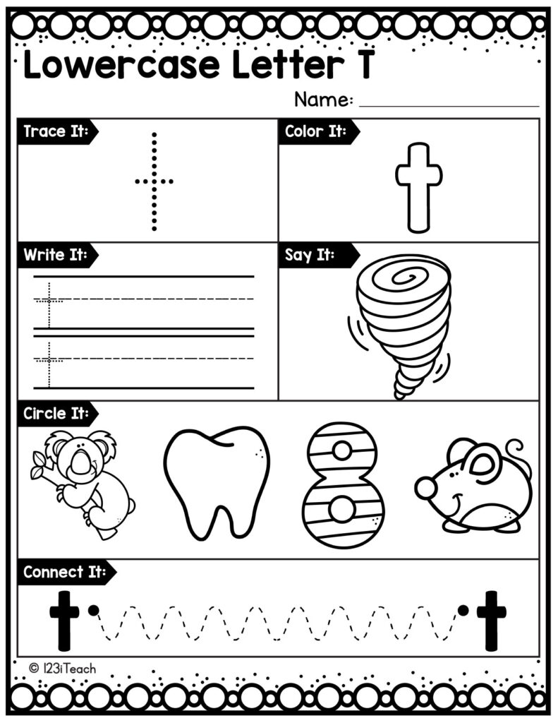 alphabet-lowercase-worksheet_Letter T