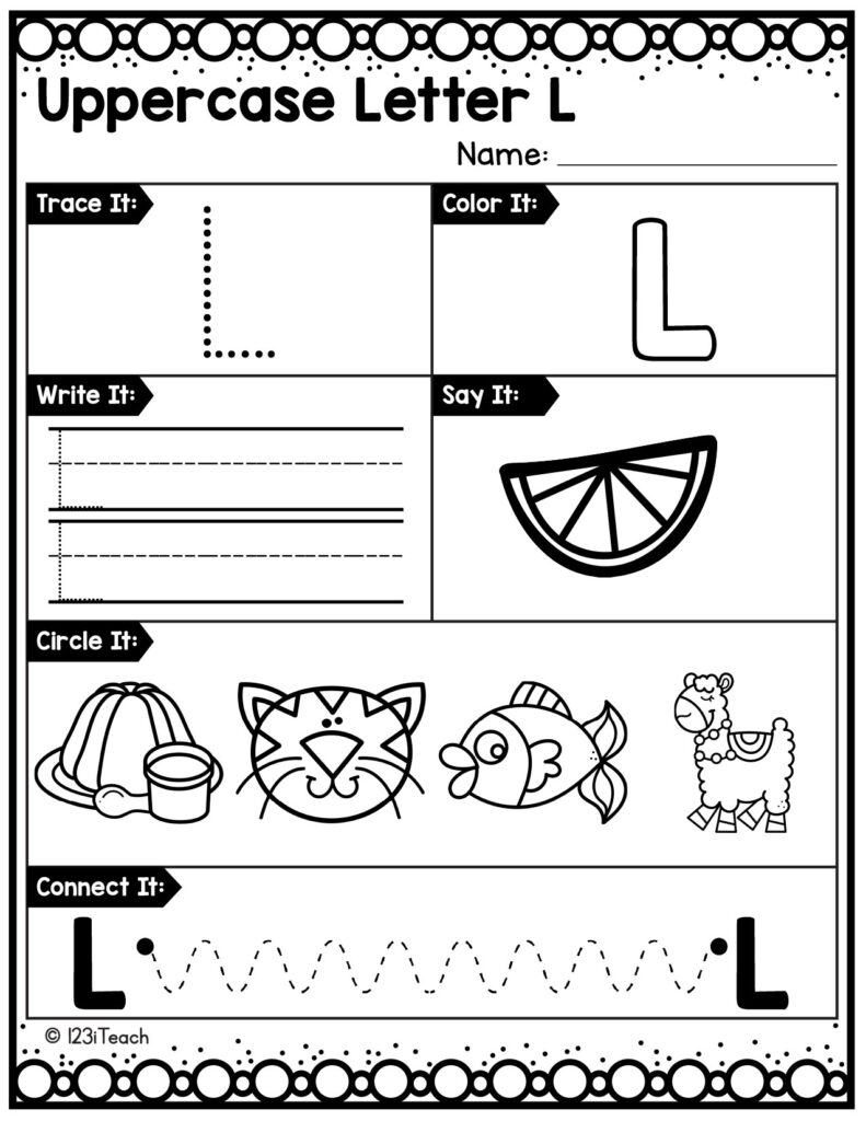 alphabet-uppercase-worksheet_Letter L