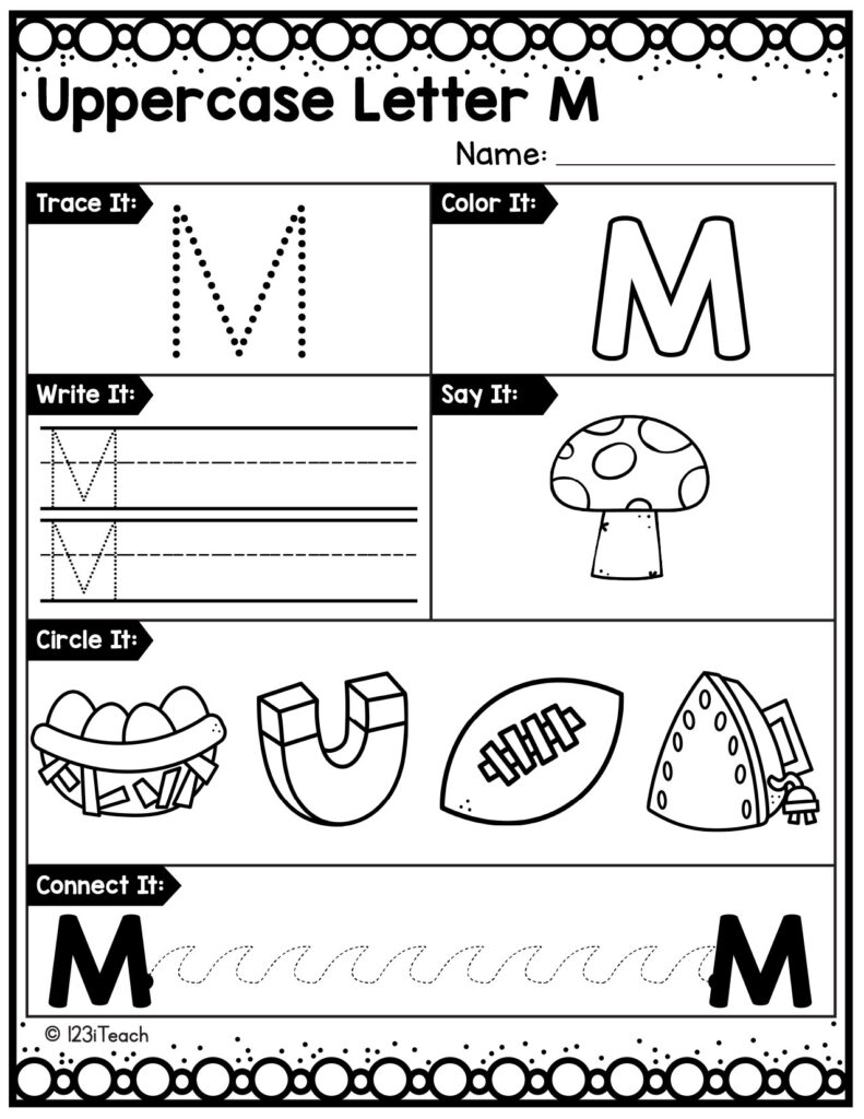 alphabet-uppercase-worksheet_Letter M