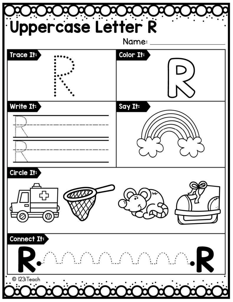 alphabet-uppercase-worksheet_Letter R