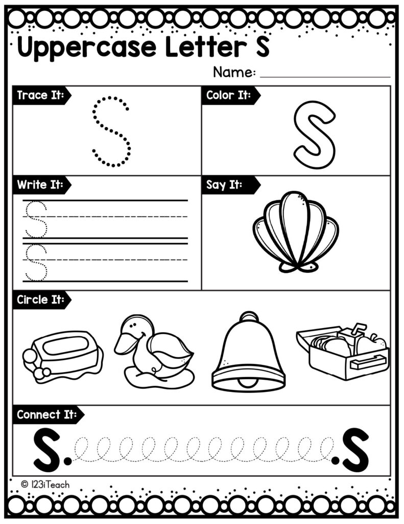alphabet-uppercase-worksheet_Letter S