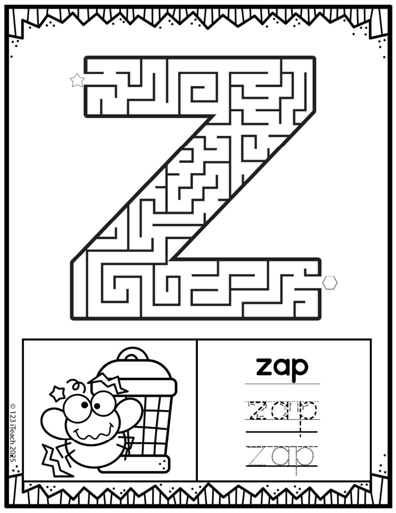 letter-maze-worksheet_z