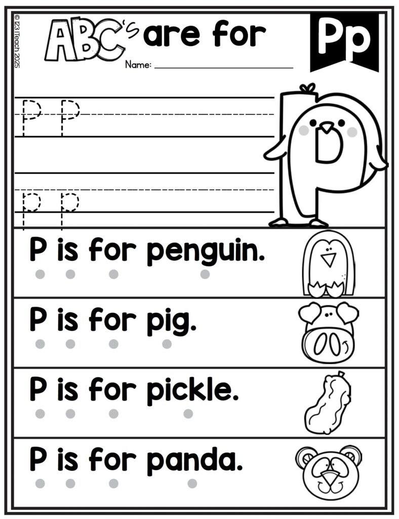 Alphabet Activities That Support Early Decoding