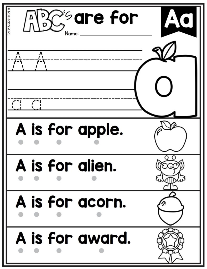 Alphabet Lessons That Support Early Phonics
