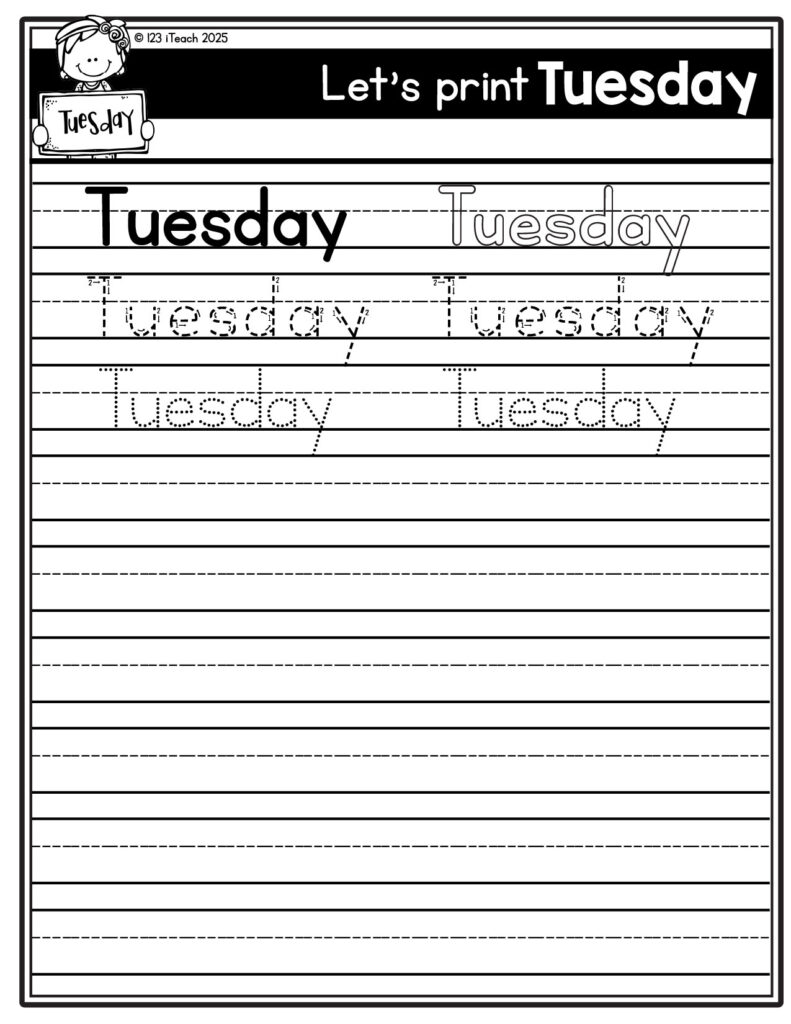 days-of-the-week-worksheets-123iteach-09